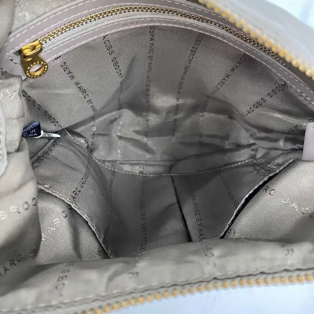 Marc Jacobs Taupe Crossbody Bag | Nylon/Polyester OS
